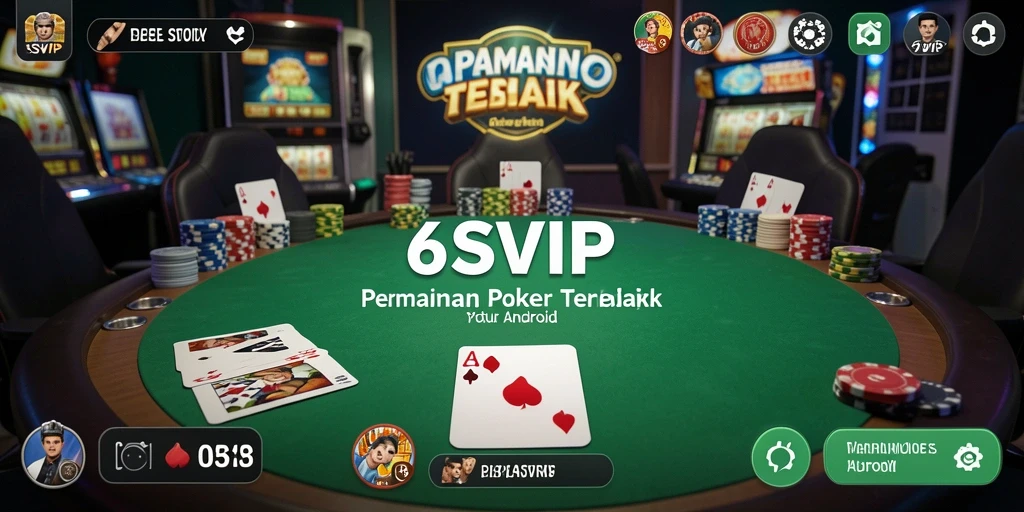 Gameplay seru dan menantang di 6SVIP saat bermain Poker.