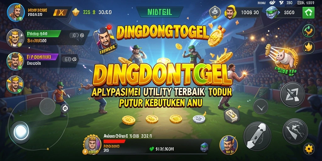 Tampilan antarmuka pengguna DINGDONGTOGEL yang intuitif dan menarik.