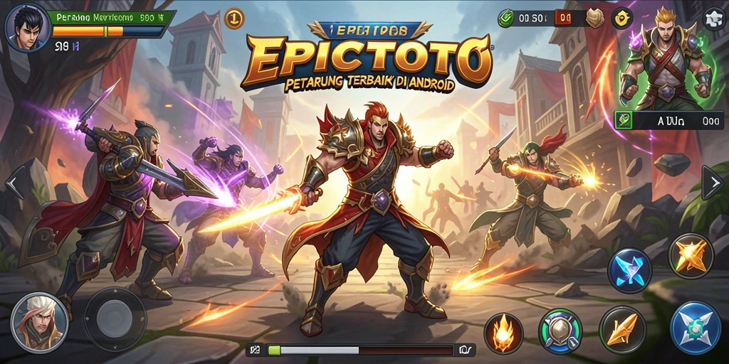 Tangkapan layar <strong>EPICTOTO</strong> menampilkan aksi pertarungan yang intens dan mendebarkan.