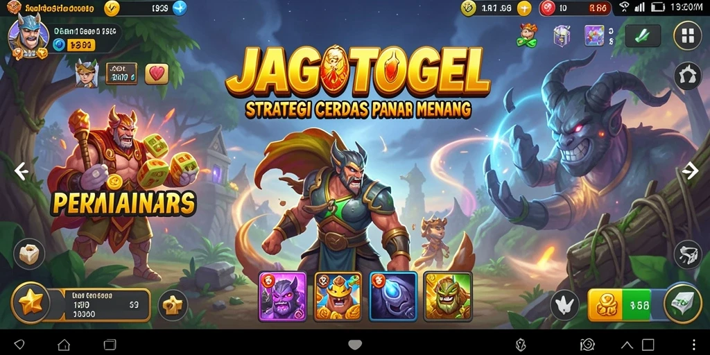 Tampilan gameplay JAGOTOGEL dengan strategi mendalam dan tantangan seru.