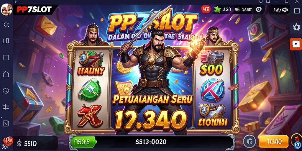 Tampilan gameplay menegangkan di PP7SLOT dengan aksi yang dinamis.