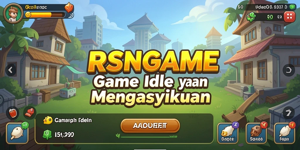 Tampilan gameplay santai dan mengasyikkan di RSNGAME.