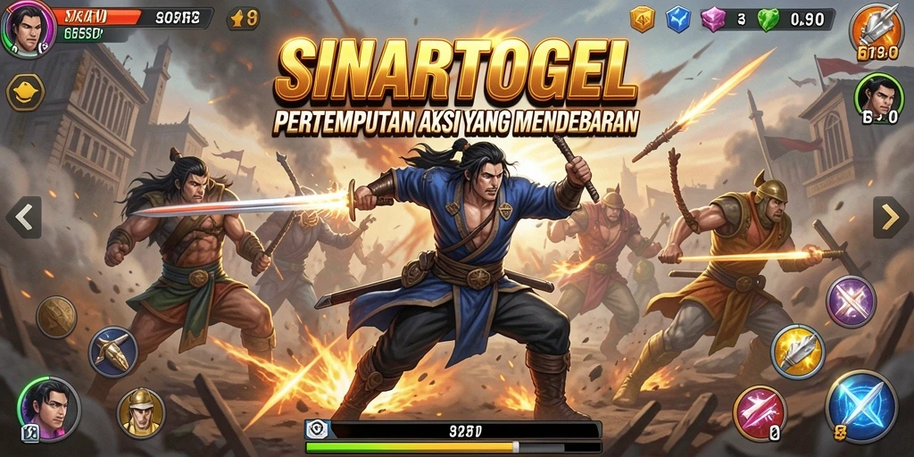 Tampilan gameplay seru dalam SINARTOGEL yang penuh aksi.